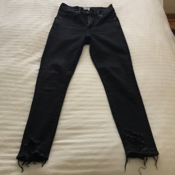 AGOLDE Sophie high rise cropped temple - Picture 6 of 6